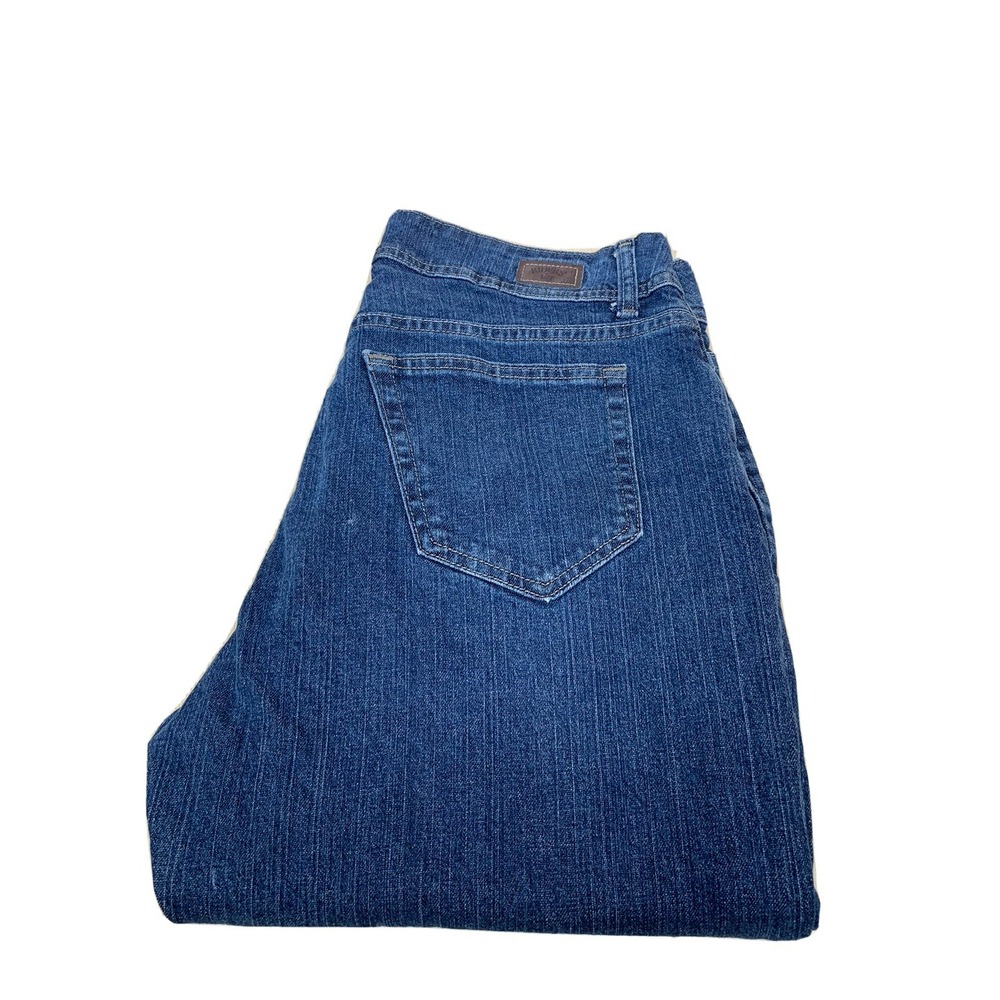 Riders By Lee Jeans Womens 14P Petite‎  Blue Denim Mid Rise Approx 32x29